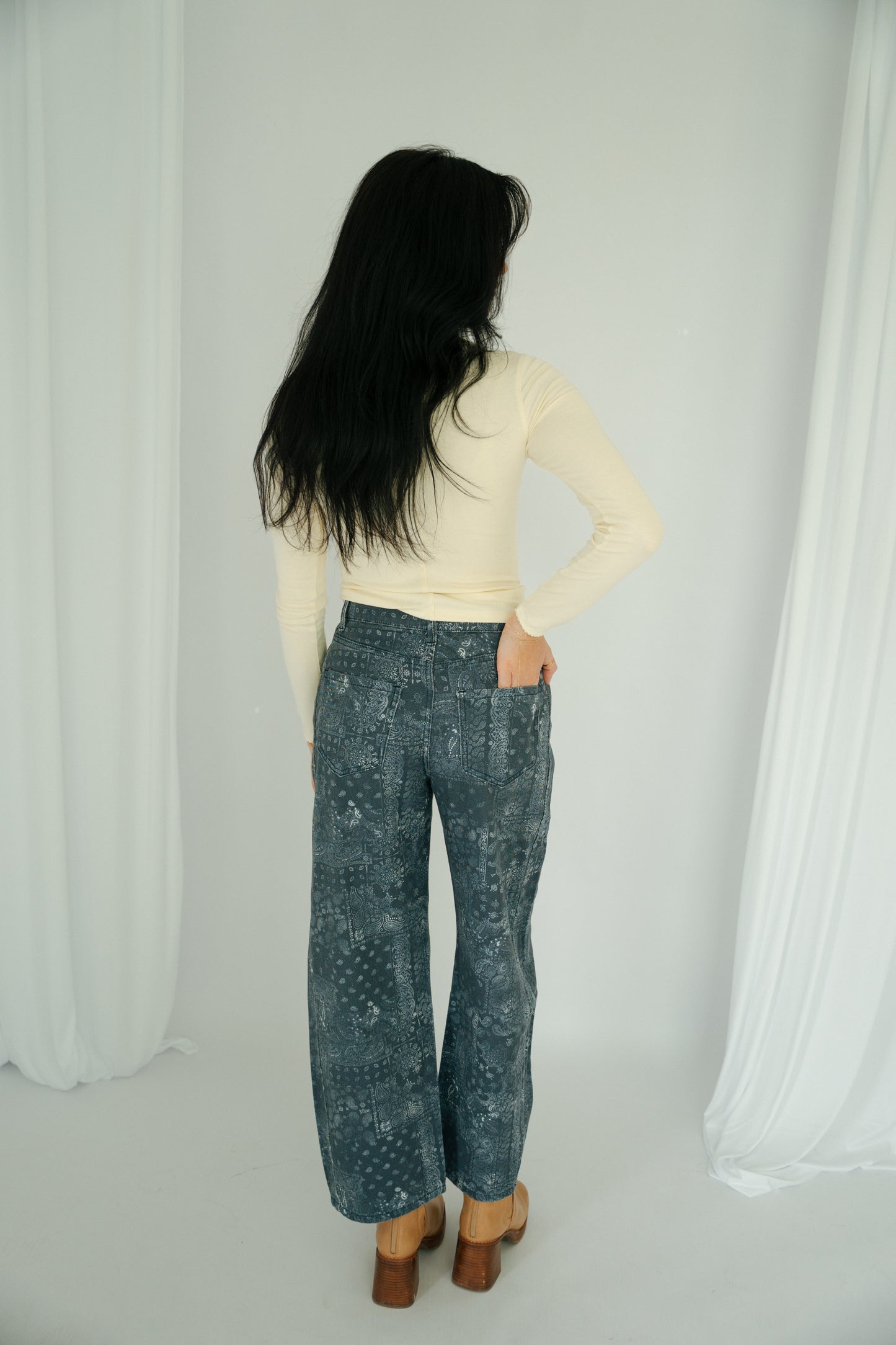 High Noon Barrel Jean