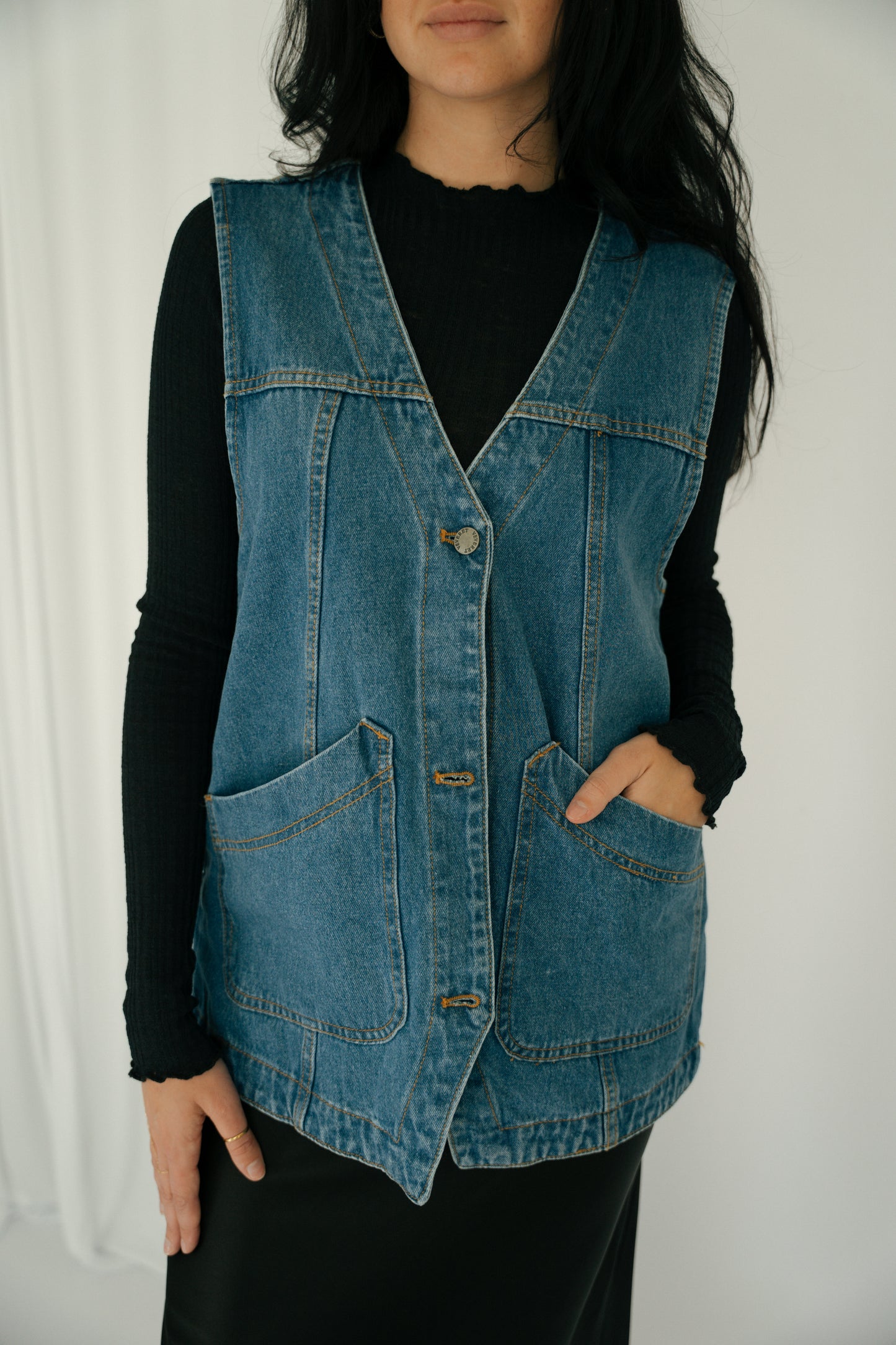 Ridge Denim Vest