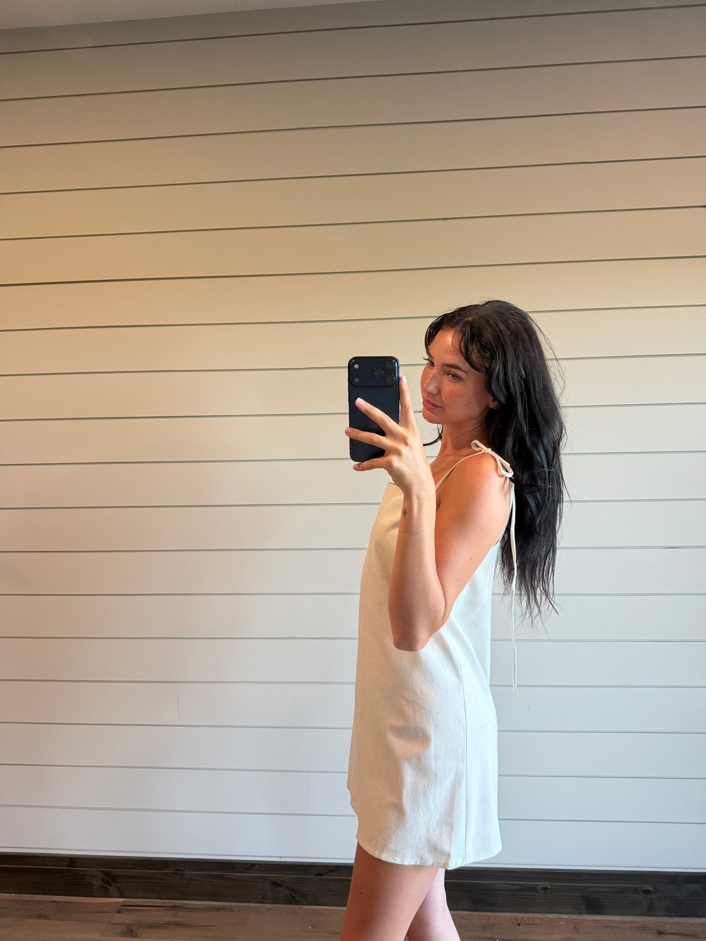 Seaside Linen Dress