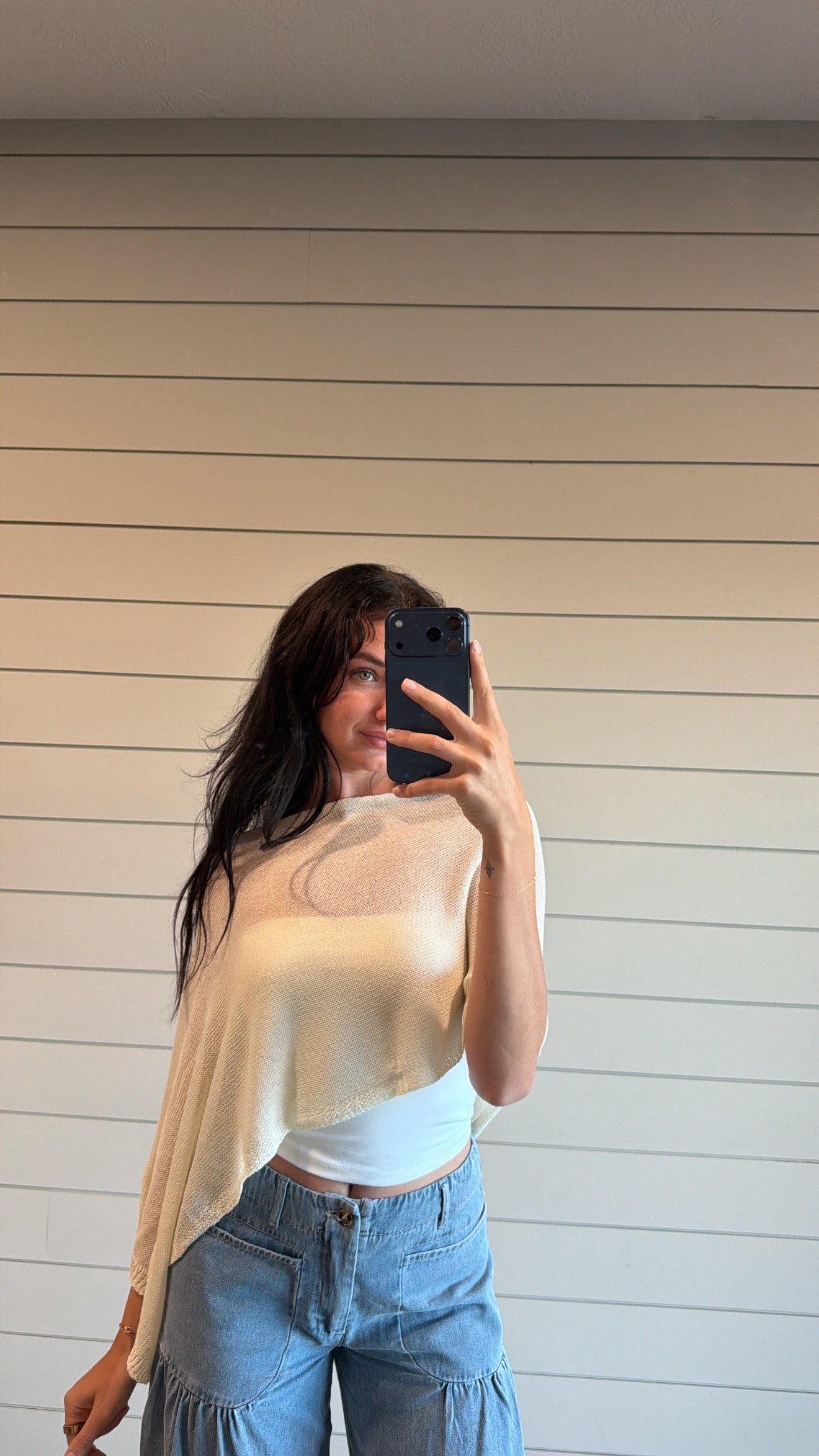 Meadow Mist Poncho