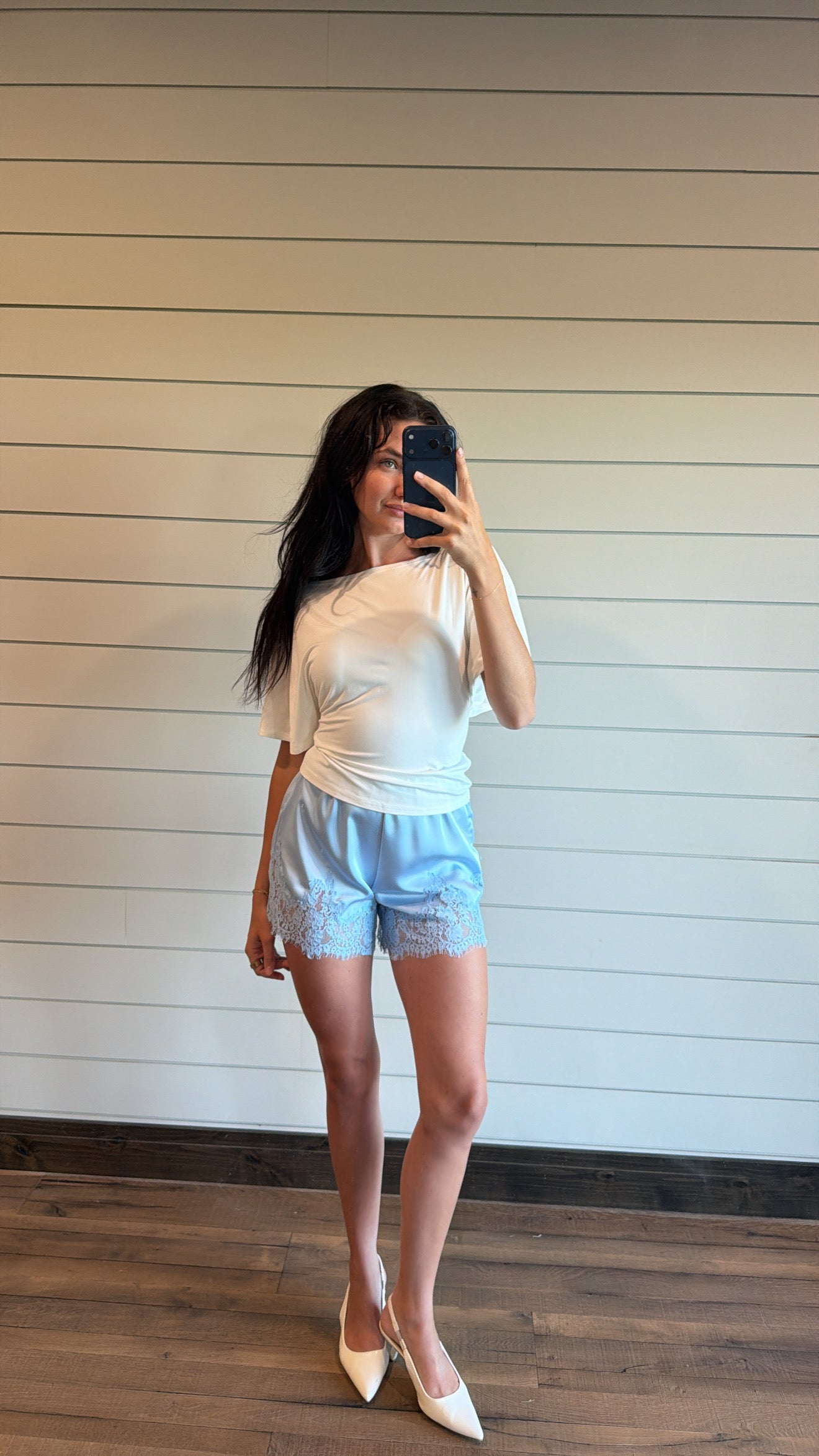 Bluebell Satin Short