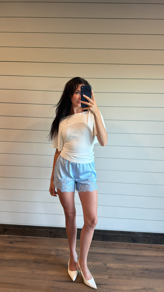 Bluebell Satin Short
