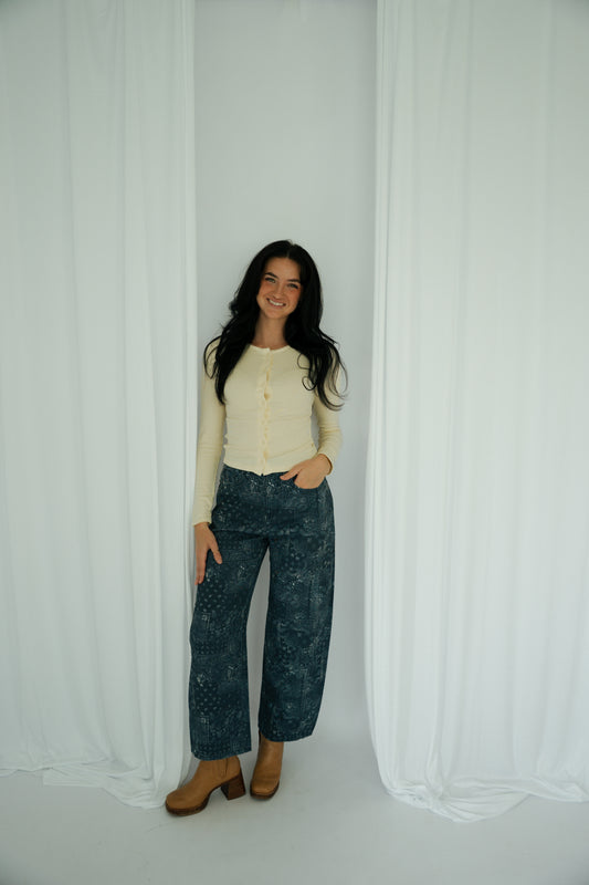 High Noon Barrel Jean