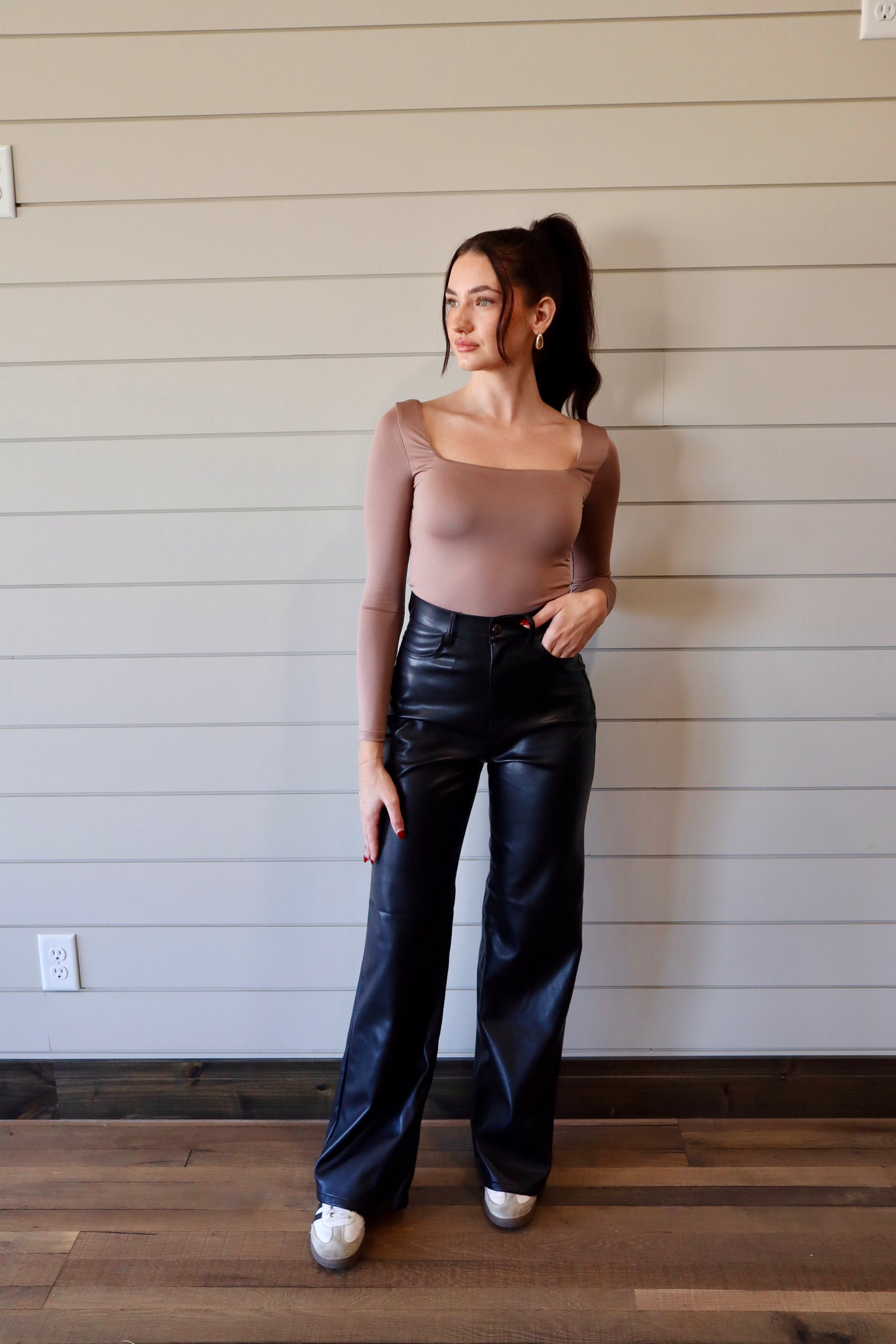 Midnight Leather Pant